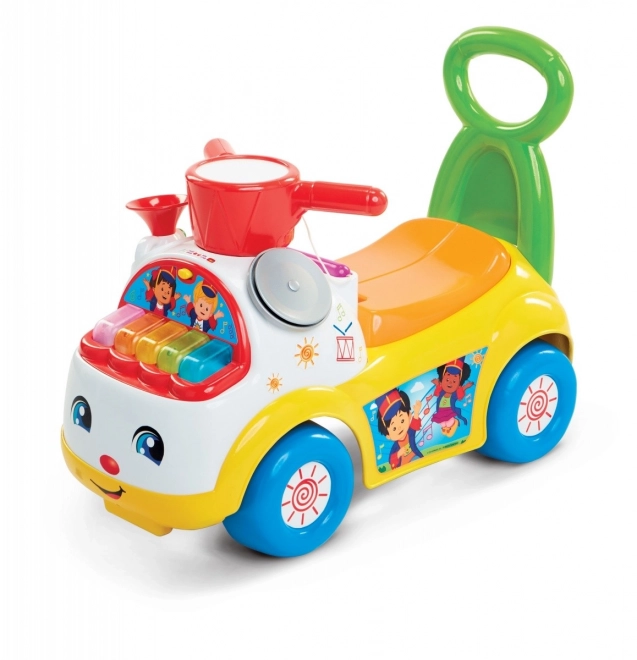 Fisher Price Muzikális parádés jármű sárga