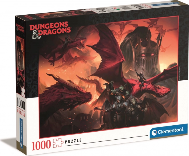 Clementoni puzzle - dungeons & dragons 1000 darabos