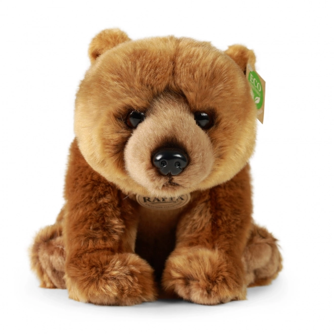 Ülő Grizzly Maci 30 cm - Környezetbarát