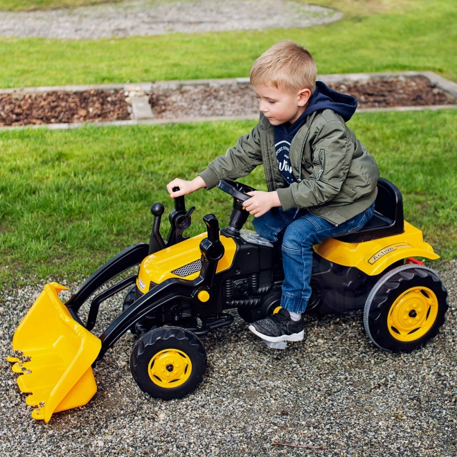 Pedálos traktor buldózerrel Woopie-tól