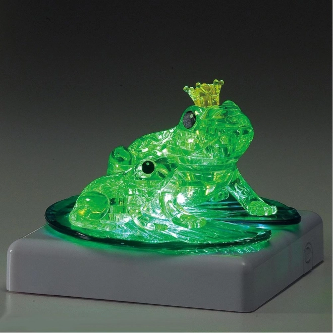 3D Kristály Kirakó Béka