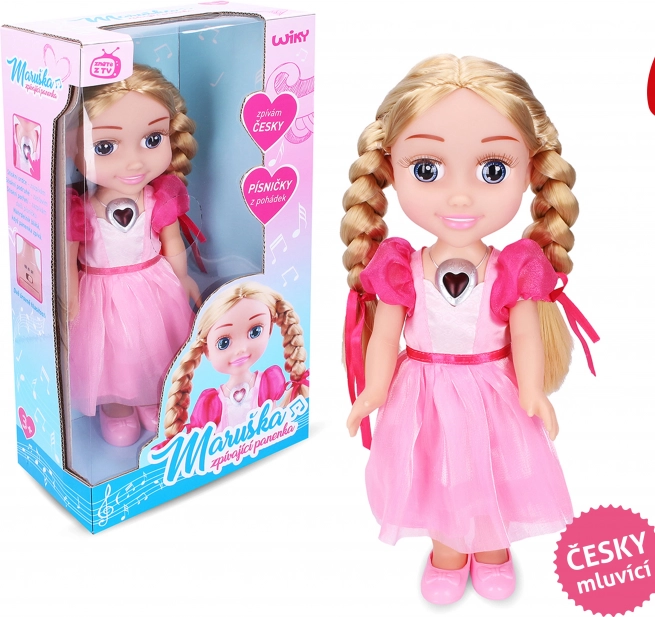 Éneklő baba Maruska 33 cm