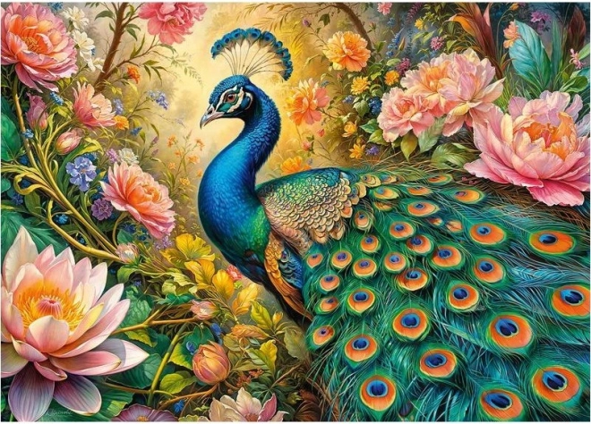 Puzzle Páva paradicsomban 1000 darab