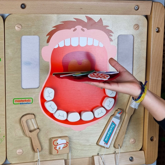 Masterkidz montessori fogápolási falitábla