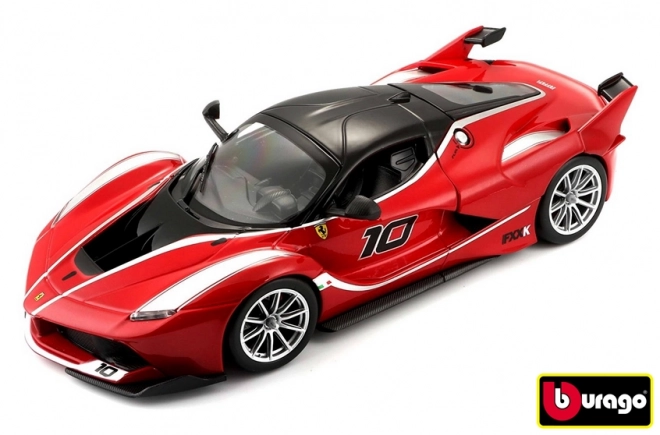 Bburago Ferrari Racing FXX K 1:24 piros