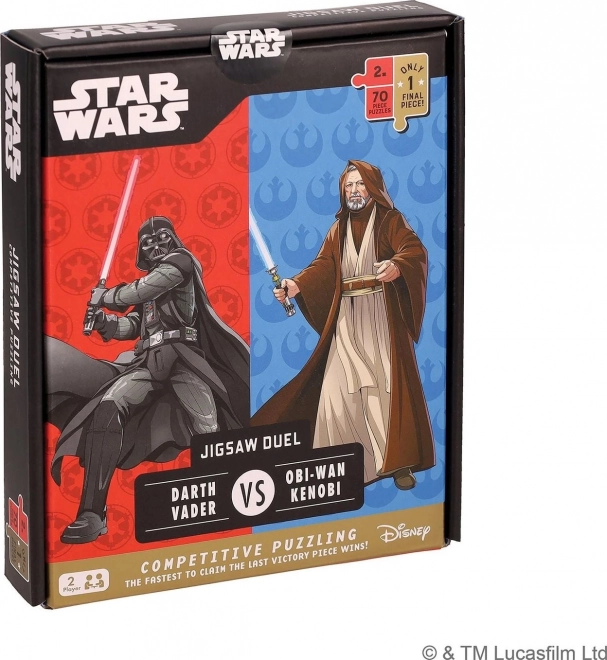 Puzzle párbaj Star Wars: Darth Vader vs Obi-Wan Kenobi