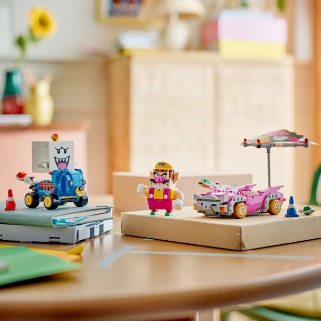 LEGO Super Mario Mario Kart - Wario és King Boo építőjáték