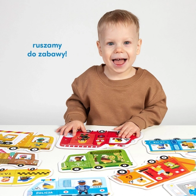 Első puzzle - Járművek