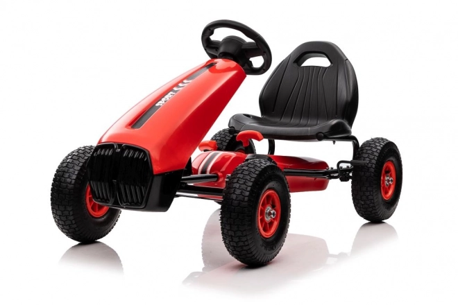 Piros pedálos gokart