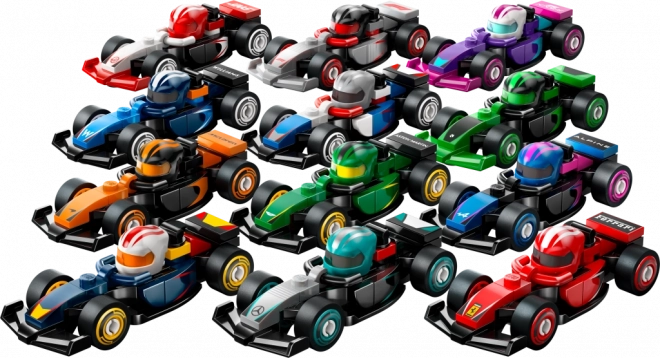 Lego gyűjtői F1 versenyautók