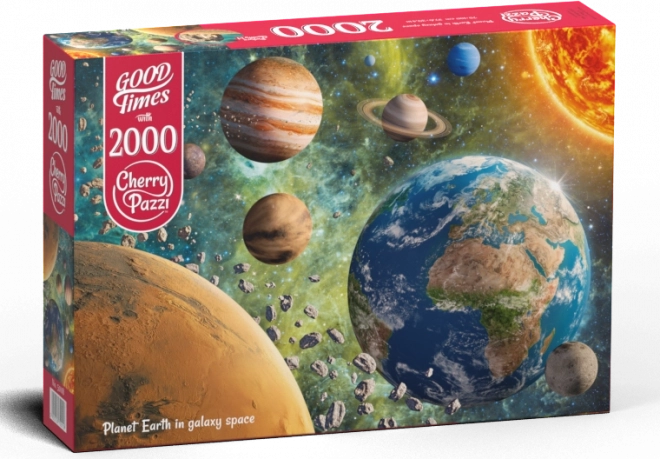 Galaxis Föld Puzzle 2000 Darabos