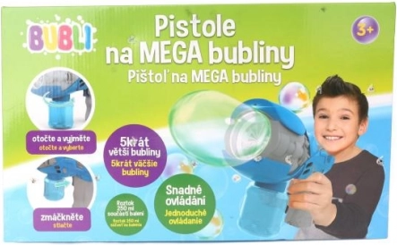 Mega buborékpisztoly