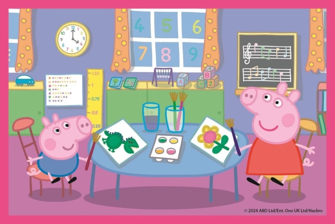 Peppa malac képes kockák - 6 darabos készlet