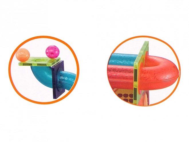 LEAW Toys mágneses építőelemek gyerekeknek, 145 darab