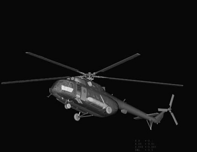 Mi-8MT/Mi-17 Hip-H helikopter makett