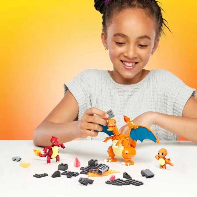 Mega Construx Pokémon Charmander Evolúciós Építő Készlet