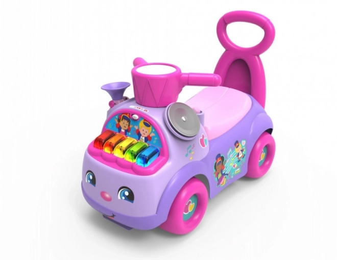 Fisher Price Musical Parade ride-on lila