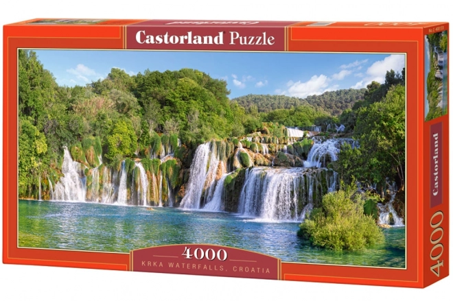 Krka-vízesések 4000 darabos puzzle - CASTORLAND