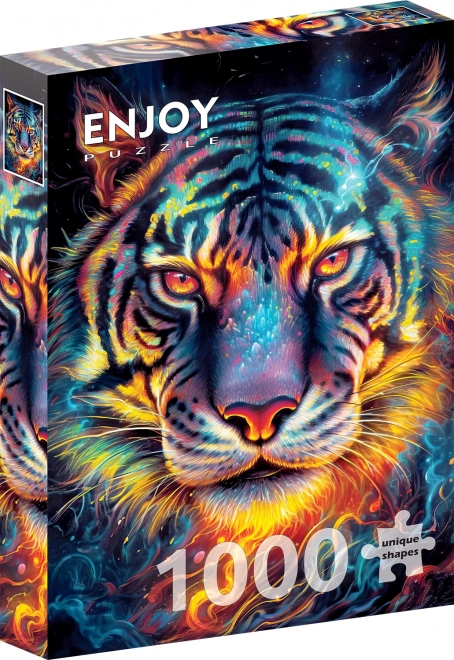 Tigris kitartás kirakó 1000 darabos