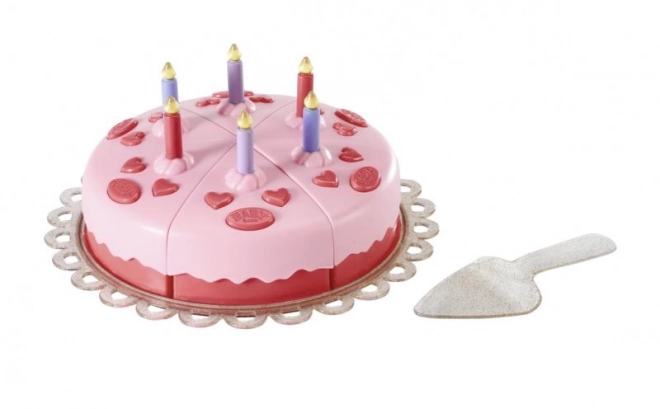 Deluxe születésnapi kiadású tortás készlet babáknak