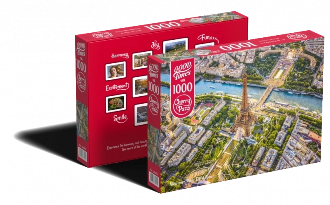 Kilátás az Eiffel-toronyra puzzle - 1000 darab