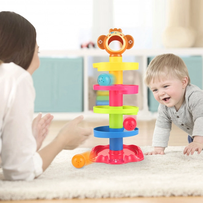 Woopie bébi spirál golyópálya készlet 3 golyóval