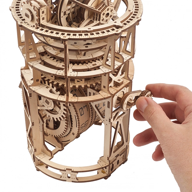 Ugears 3D puzzle sky watcher tourbillon asztali óra