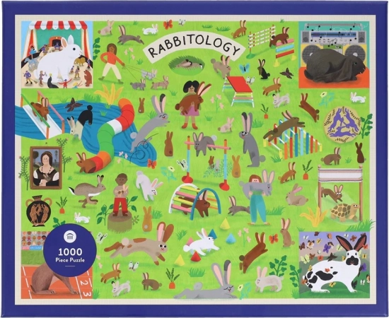 Králikológiás puzzle 1000 darabos Chronicle Books