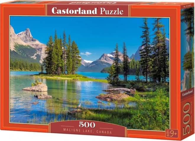 Castorland puzzle maligne tó, Kanada 500 darabos