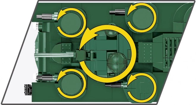 cobi nagy háborús Vickers tank modell