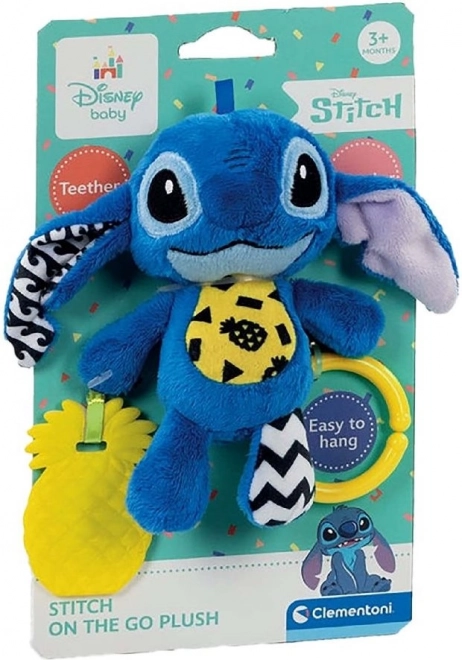 Clementoni Baby Disney Plüss Stitch Babajáték