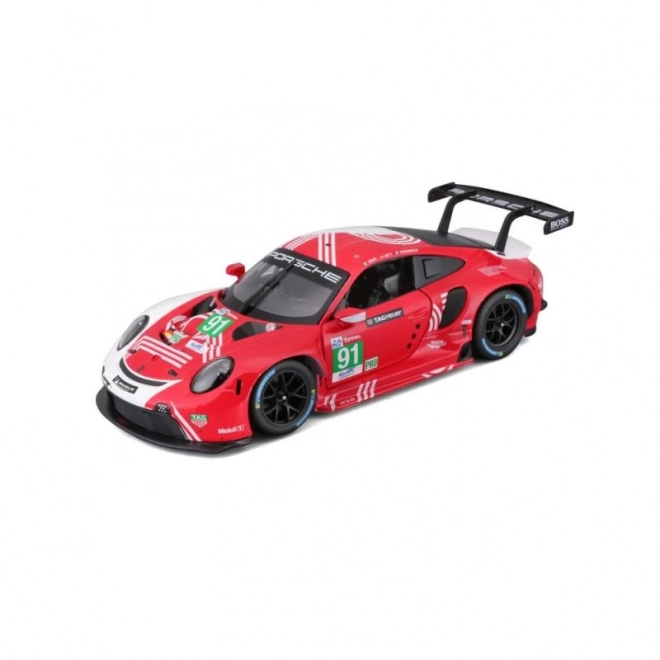 Bburago Porsche 911 RSR LM 2020 versenyautó 1:24