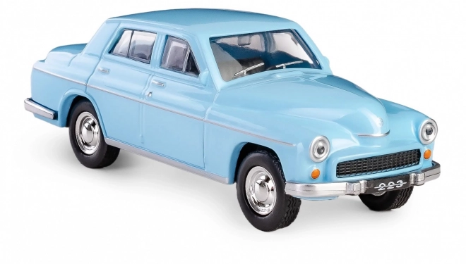 Retro Autó PRL Warszawa 223 Kék