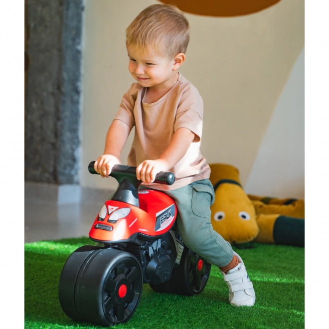 Falk piros versenymotor széles kerekekkel 2 éves kortól