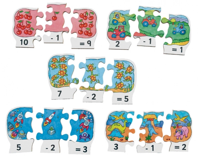 Just Jigsaws fa puzzle - Kivonás oktató játék