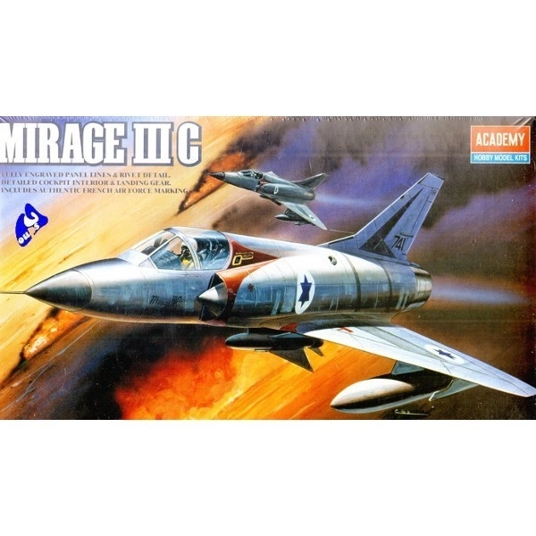 Mirage III C repülőgépmodell
