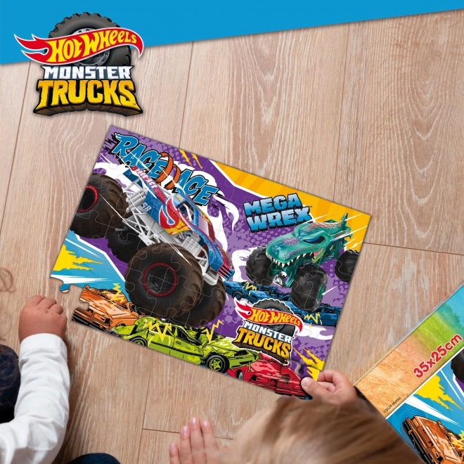 Hot Wheels kirakós puzzle