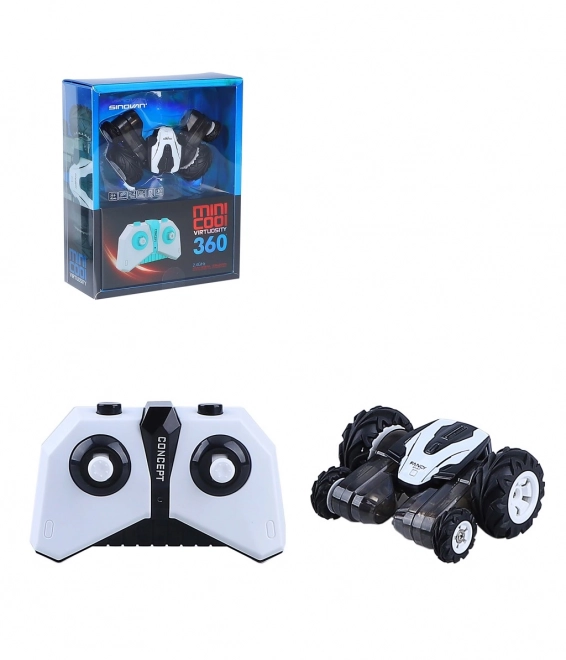 Kaskadőr mini RC autó fekete