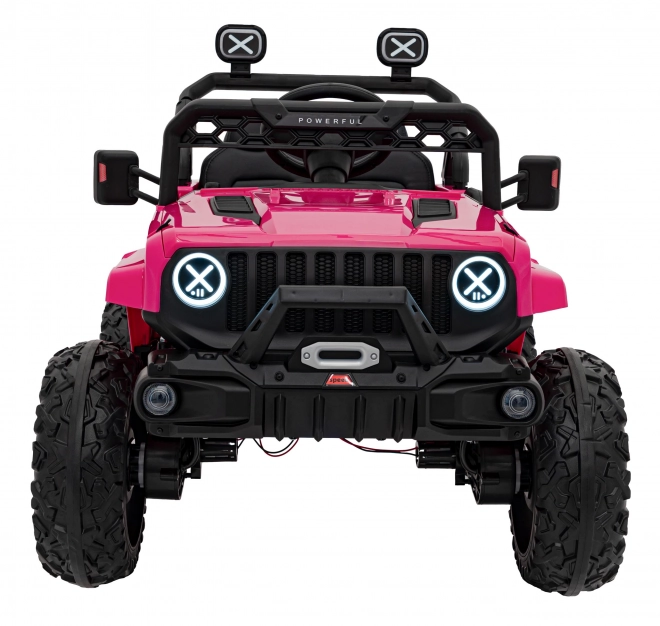 Off Road rózsaszín gyermek elektromos autó