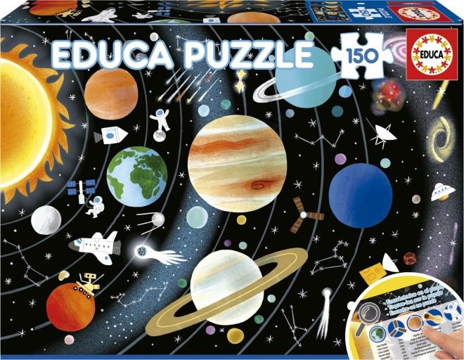 Educa napirendszer puzzle 150 darabos