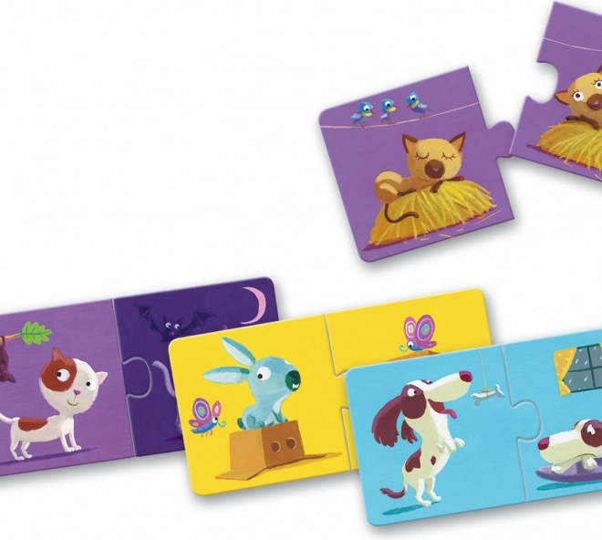 Djeco Ellentétek Puzzle