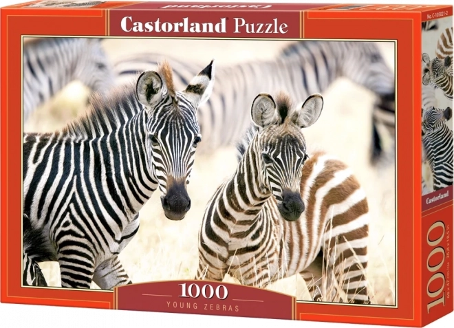 Young zebras 1000 darabos puzzle