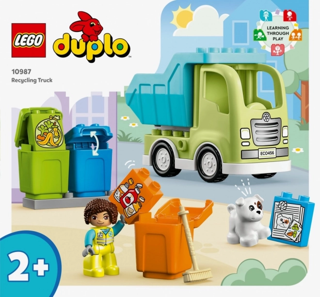 lego duplo újrahasznosító teherautó