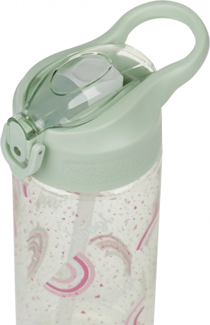Tritan palack szívószállal Szivárvány 500 ml