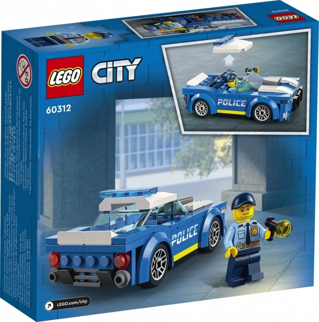 Lego City rendőrautó építőjáték