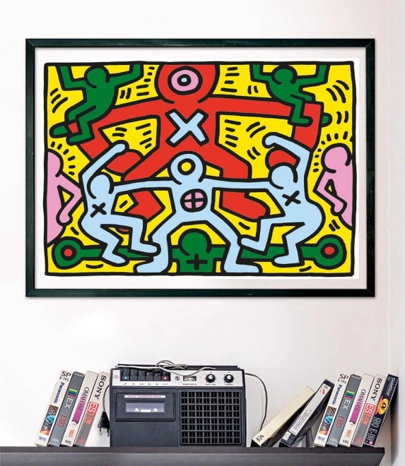 Clementoni Keith Haring művészeti puzzle 1000 darabos