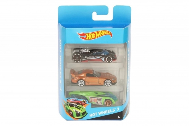 hot wheels angličágy 3 darabos készlet