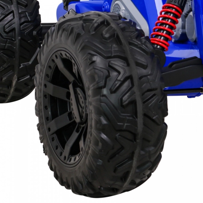 Lucky Seven akkumulátor quad Blue + EVA kerekek + Lassan Indul + LED + MP3 USB