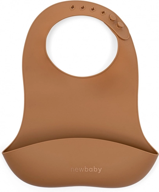 Új Baby szilikon előke barna