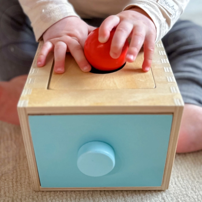 Woopie Green fa oktató fiókos rendező játék Montessori
